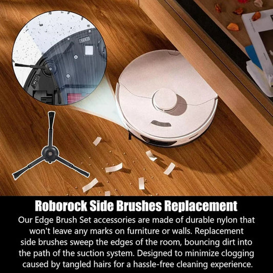 Roborock S7 S7+ S7 Maxv S7 Maxv Plus T7S T7 Plus T7S Plus Süpürge Ana Yan Fırça Hepa Filtre Paspas Bezi Parçaları